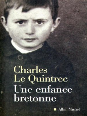 cover image of Une enfance bretonne